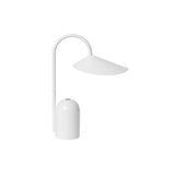 Arum Portable Lamp: White