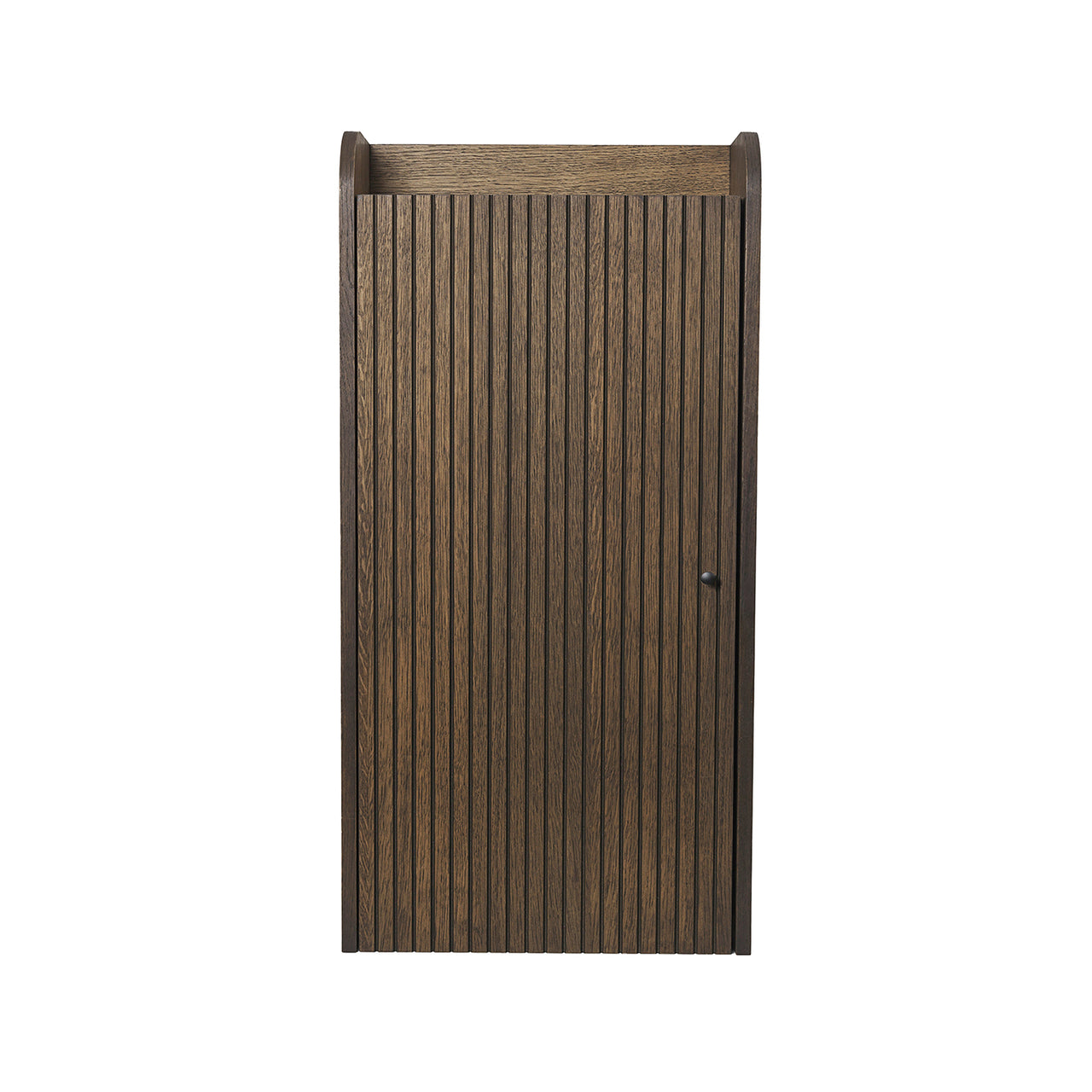 Sill Wall Cabinet: Dark Stained Oak