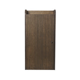 Sill Wall Cabinet: Dark Stained Oak