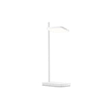 Talia Table Lamp + Wireless Device Charger: White