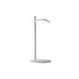 Talia Table Lamp + Wireless Device Charger: Grey + Silver