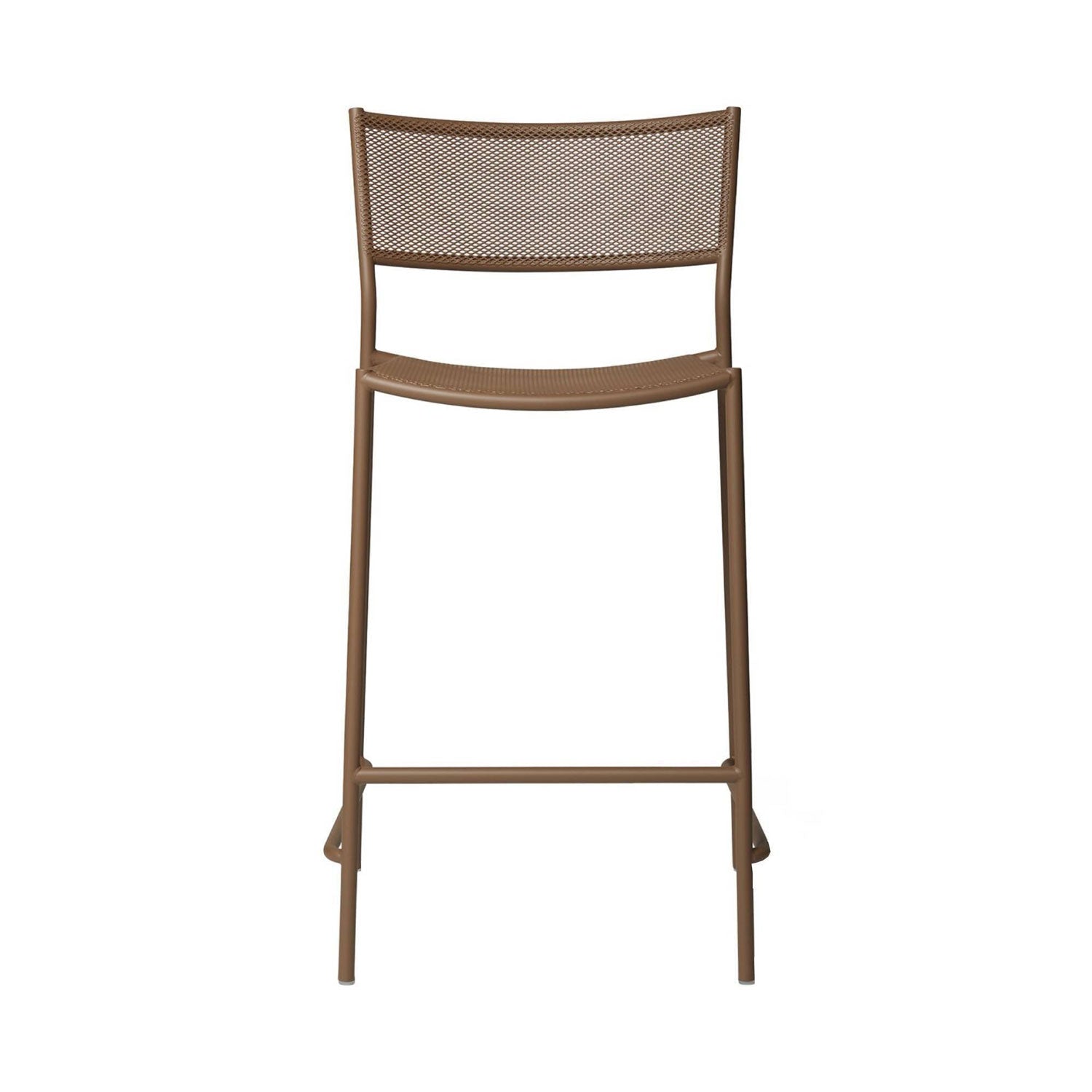Jig Mesh Bar + Counter Stool: Bar + Pale Brown