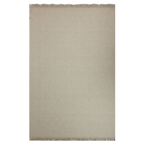 Woollen Basket Weave Rug: Large - 118.1