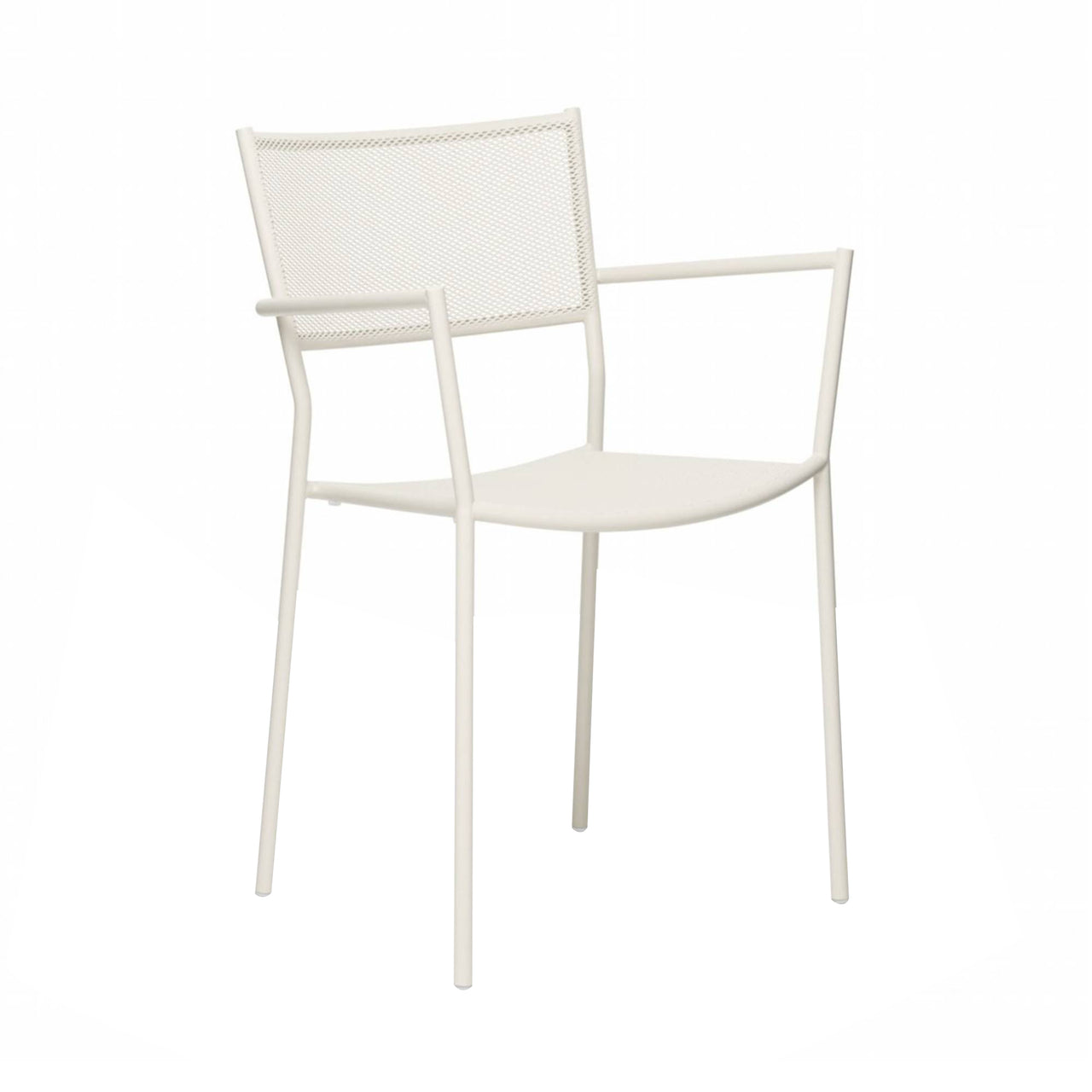 Jig Mesh Armchair: Ivory