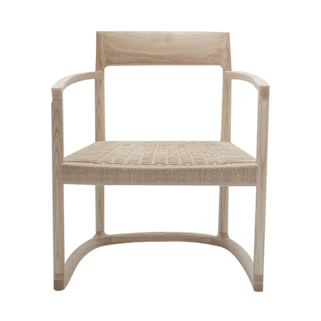 Sweepy Lounge Chair: Natural Ash