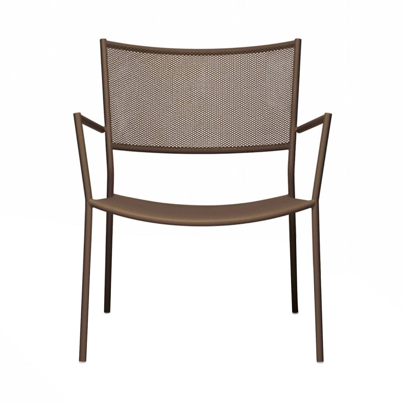 Jig Mesh Stacking Armchair: Pale Brown