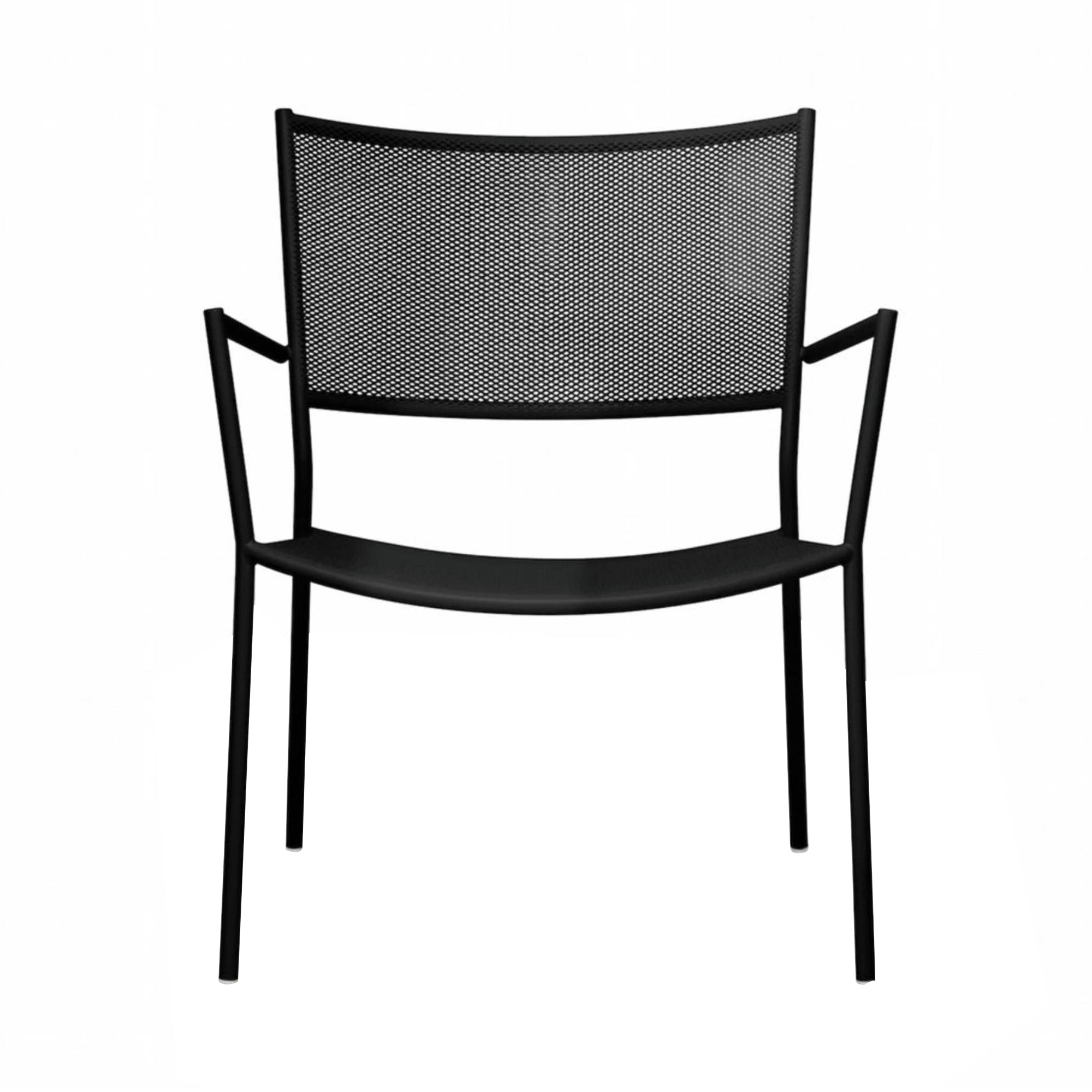 Jig Mesh Easy Chair: Black