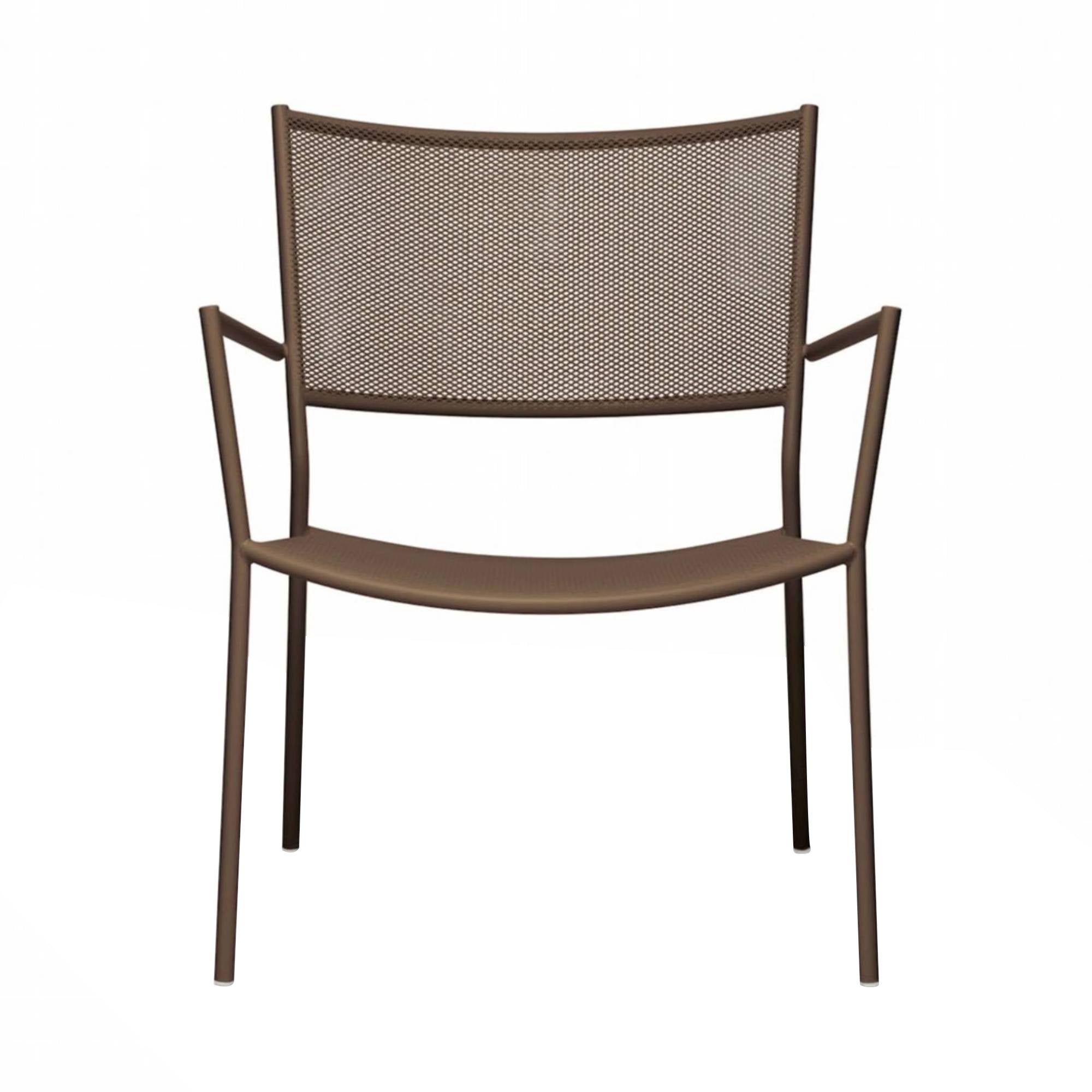 Jig Mesh Easy Chair: Pale Brown