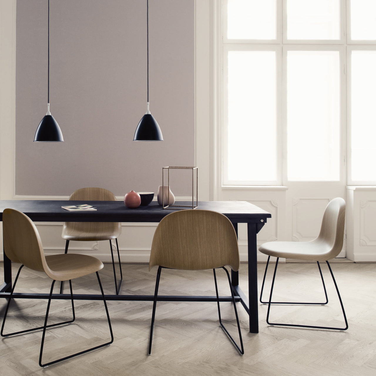 3D Dining Chair Stacking Sledge Base