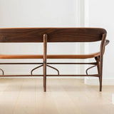 Fjoon Bench with Armrest