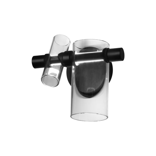 Dancing Glass Wall Lamp: Transparent