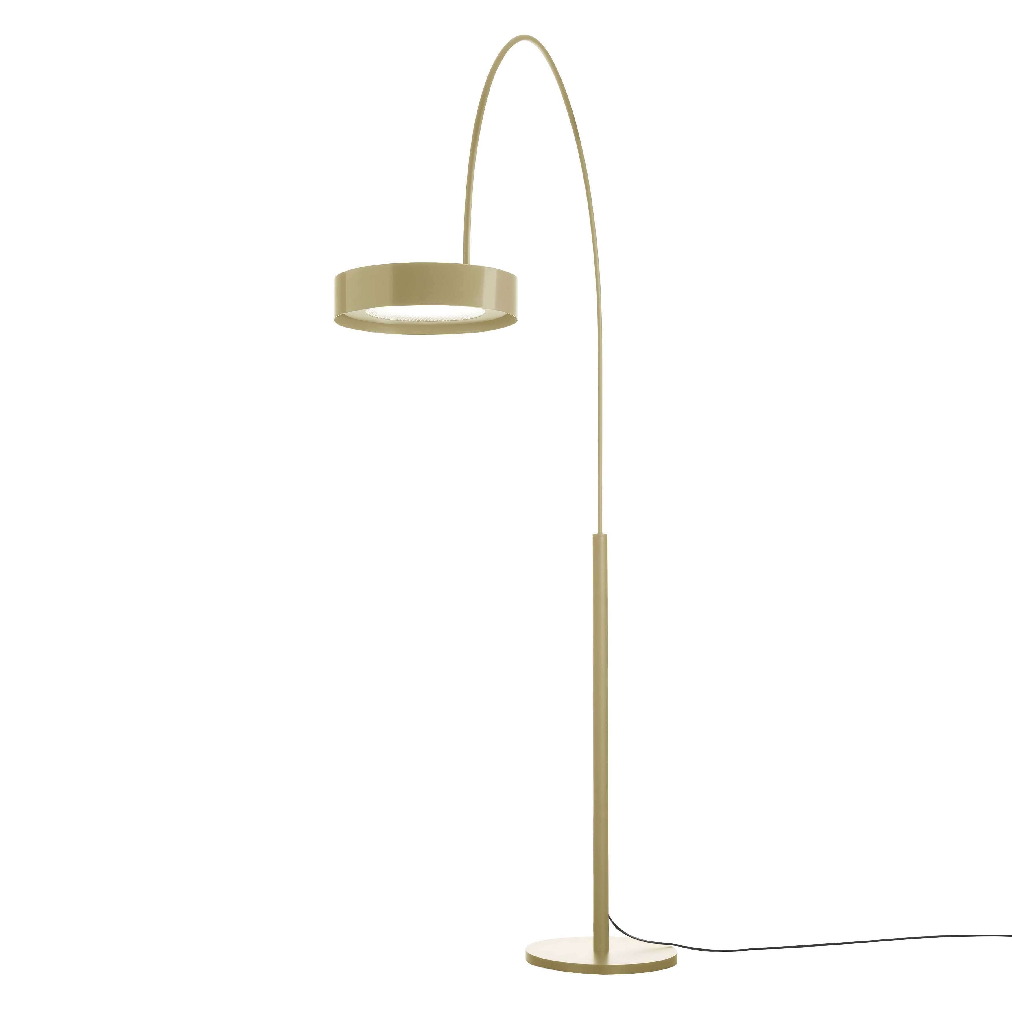 Berlin Arched Floor Lamp: Outdoor + Ivory