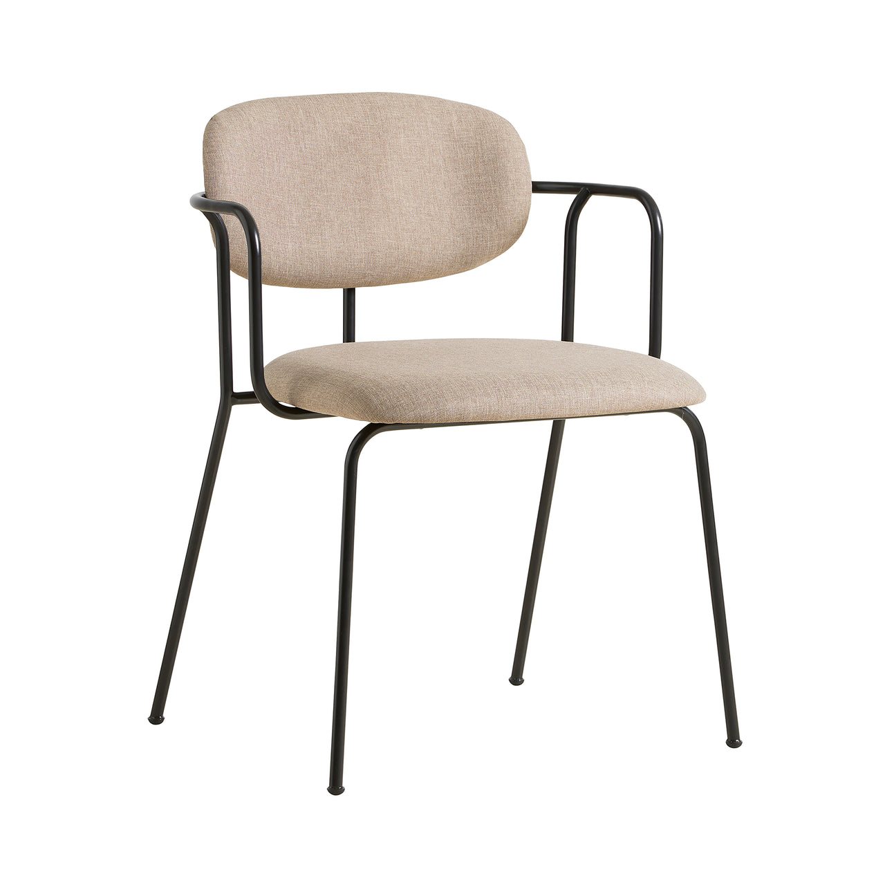 Frame Dining Chair: Set of 2 + Beige