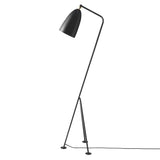 Gräshoppa Floor Lamp: Black Semi Matt