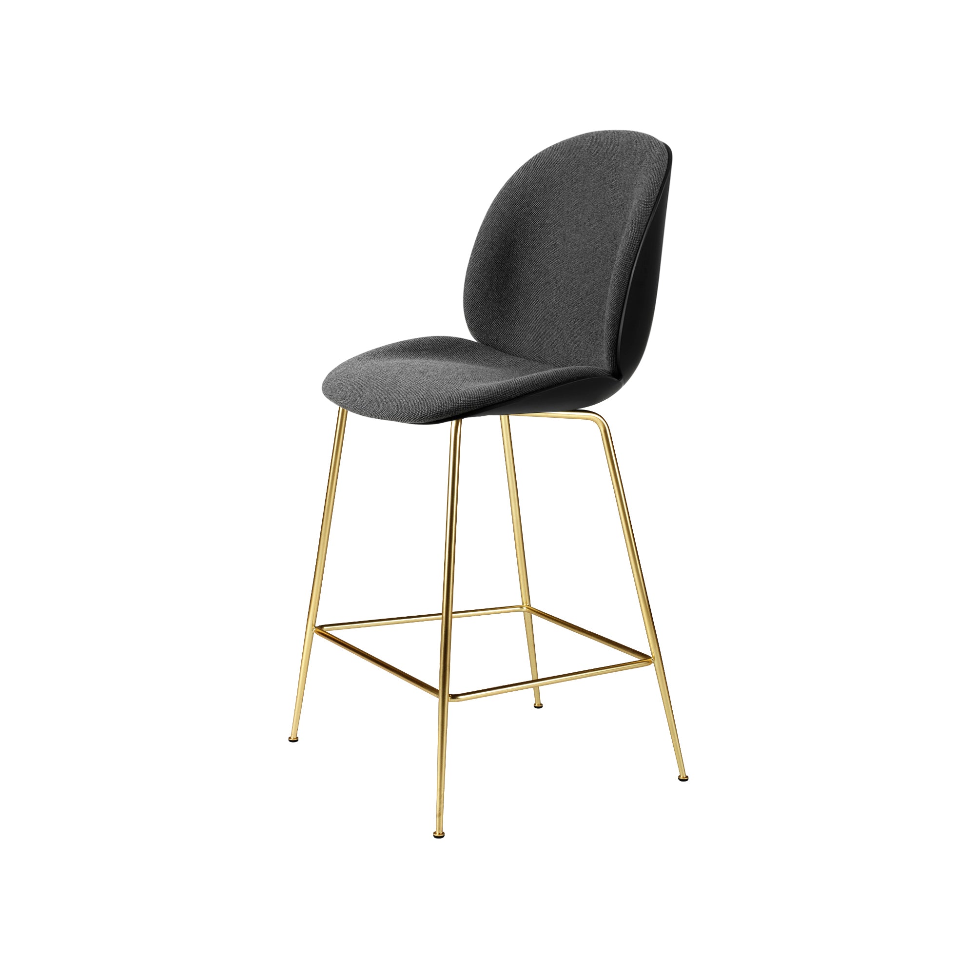 Beetle Counter Chair: Front Upholstered