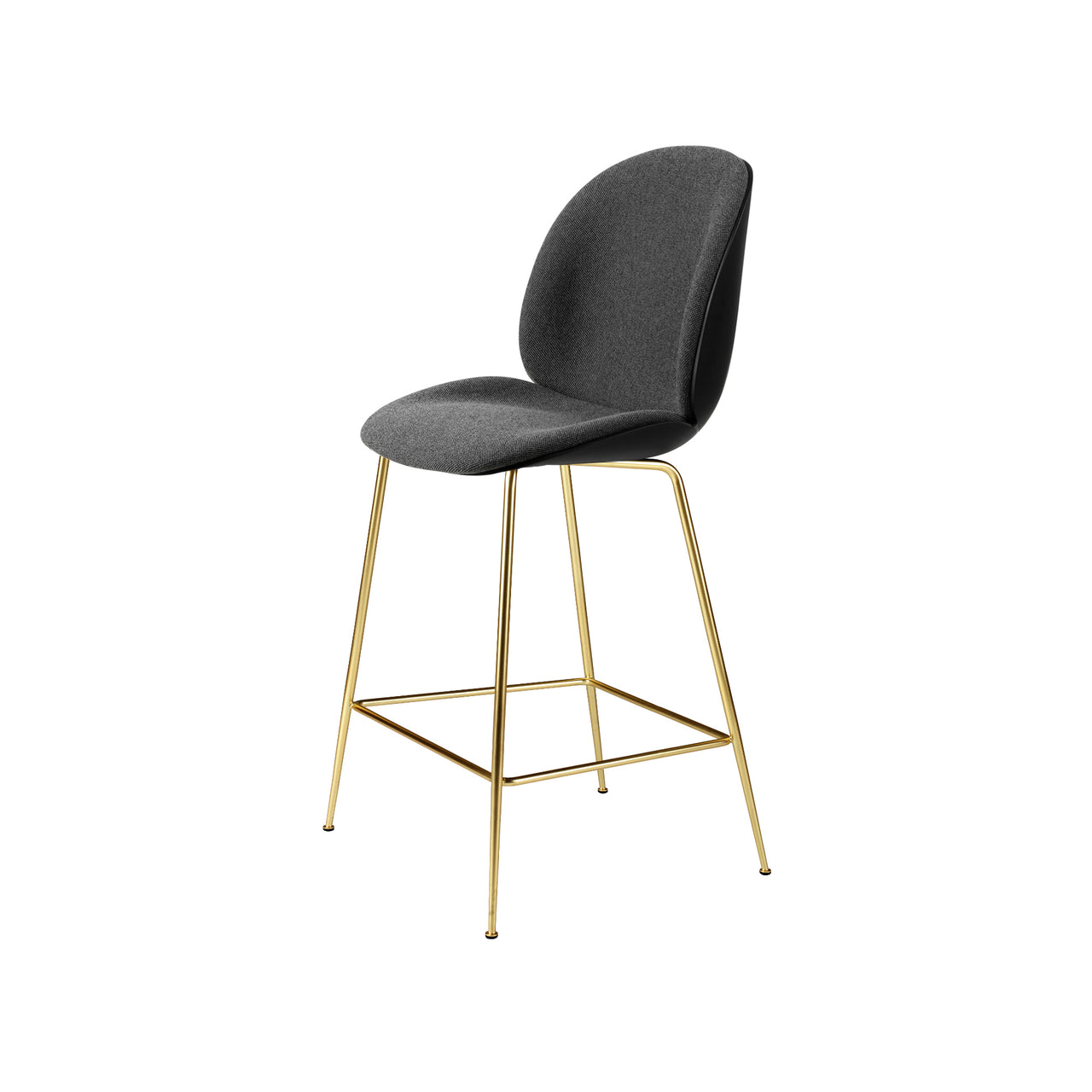 Beetle Counter Chair: Front Upholstered