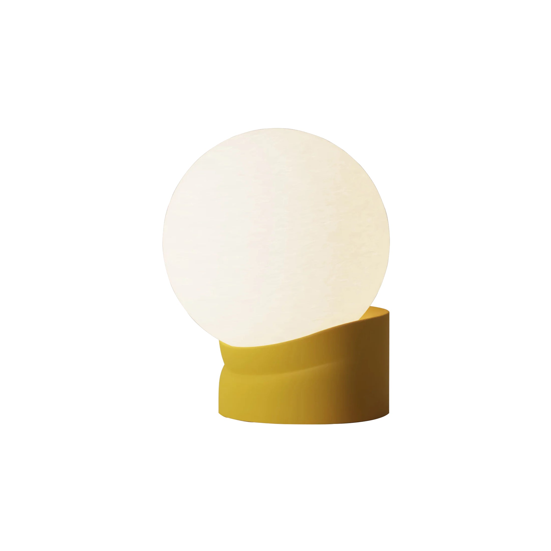 Weight Table Light: Mustard