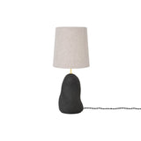 Hebe Lamp: Medium + Natural + Black