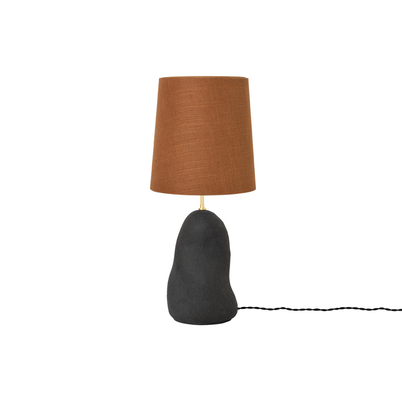 Hebe Lamp: Medium + Curry + Black