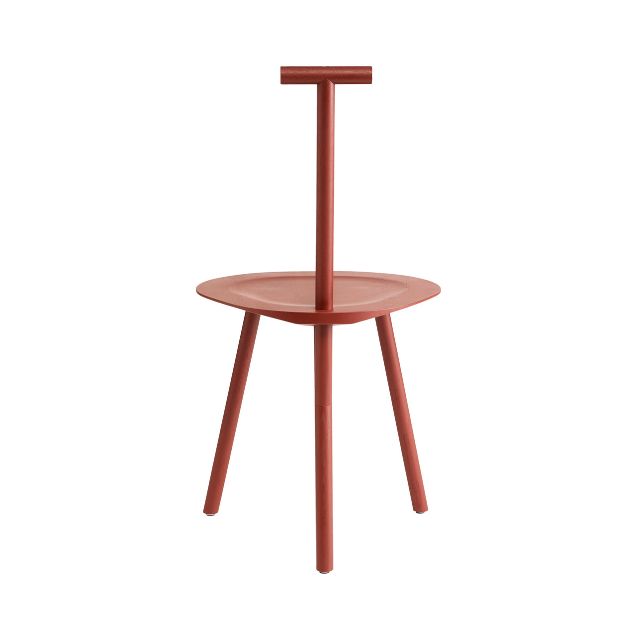 Spade Chair: Stained Basque Red