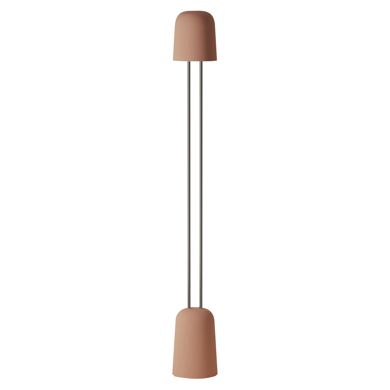 Gio Floor Light: Blossom + Chrome