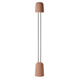 Gio Floor Light: Blossom + Chrome