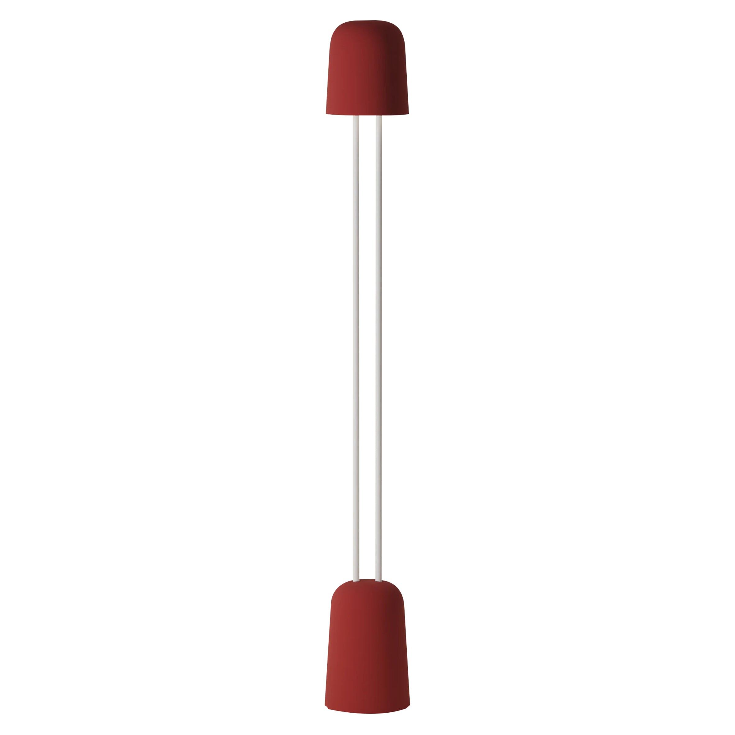 Gio Floor Light: Canyon + White
