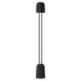 Gio Floor Light: Carbon + Black