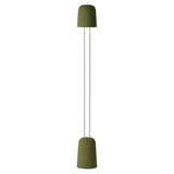 Gio Floor Light: Olive + White