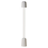 Gio Floor Light: Snow + White