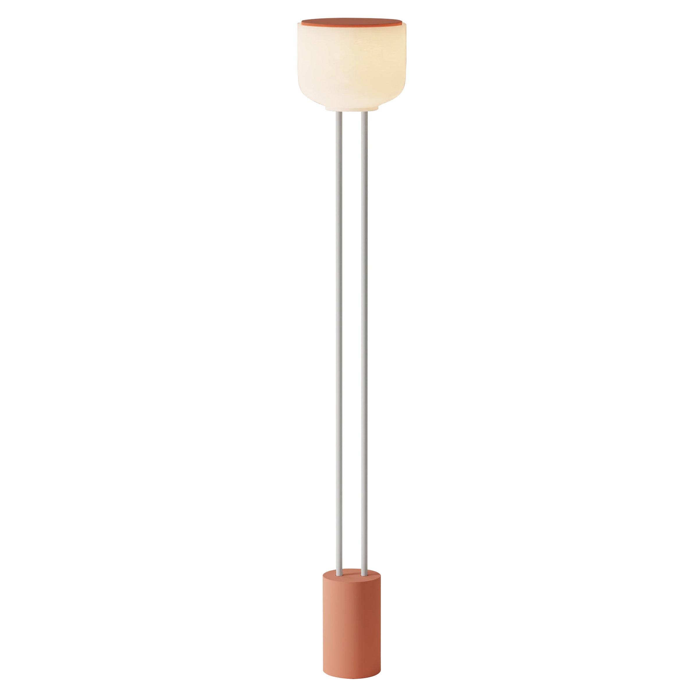 Arpeggio Floor Light: Blossom + White