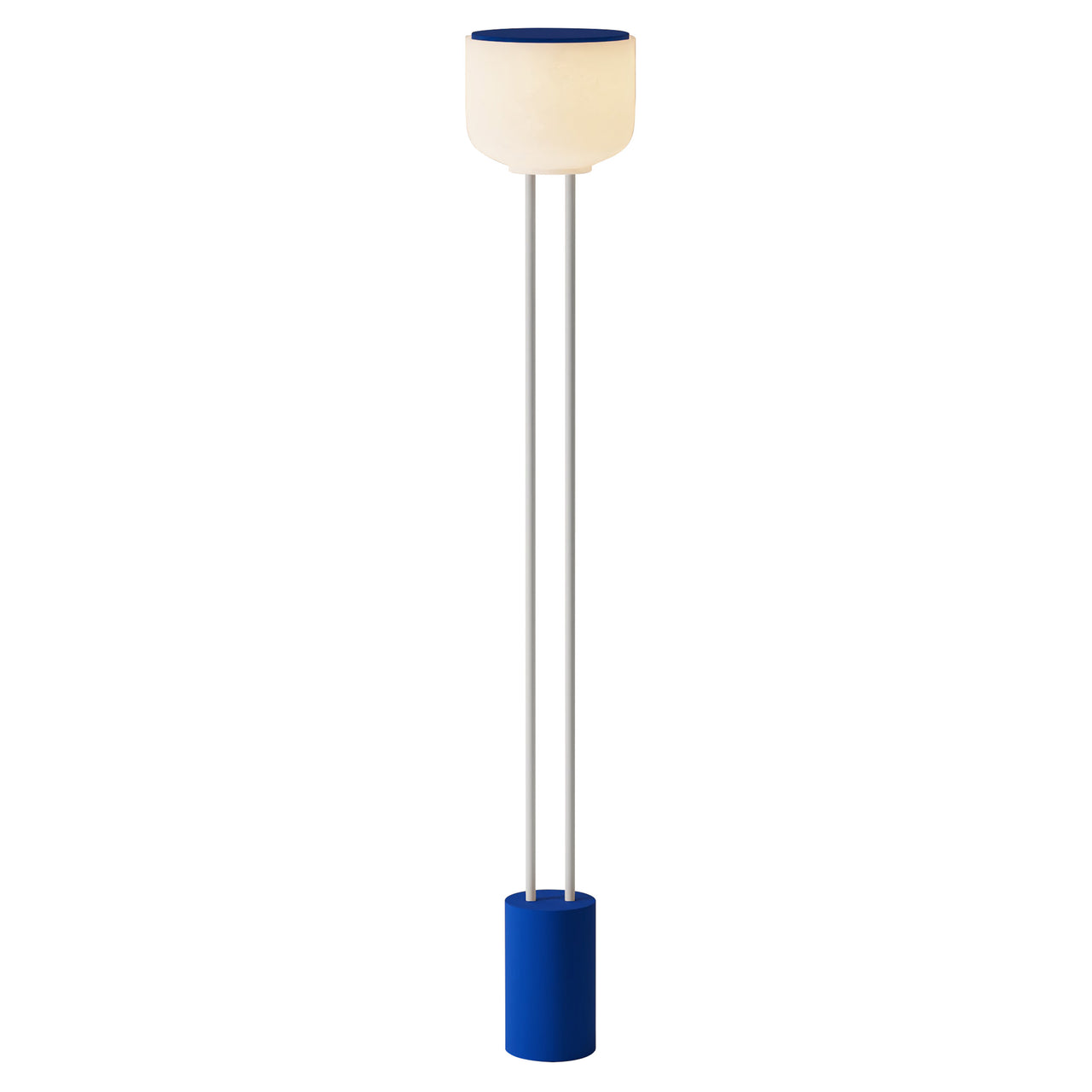 Arpeggio Floor Light: Cobalt + White