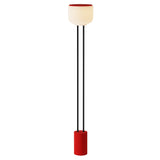 Arpeggio Floor Light: Poppy + Black