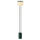 Arpeggio Floor Light: Spruce + Chrome