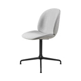 Beetle Meeting Chair: 4-Star Swivel Base + Full Upholstery + Black Matt