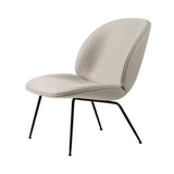 Beetle Lounge Chair: Conic Base + Full Upholstery + Black Matt