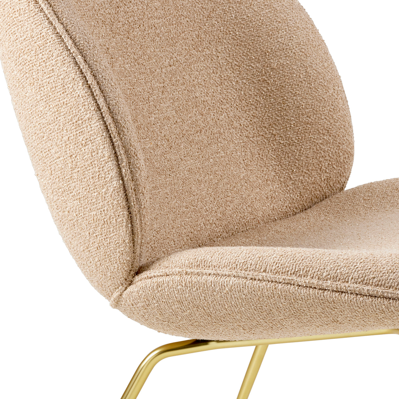 Beetle Lounge Chair: Conic Base + Full Upholstery
