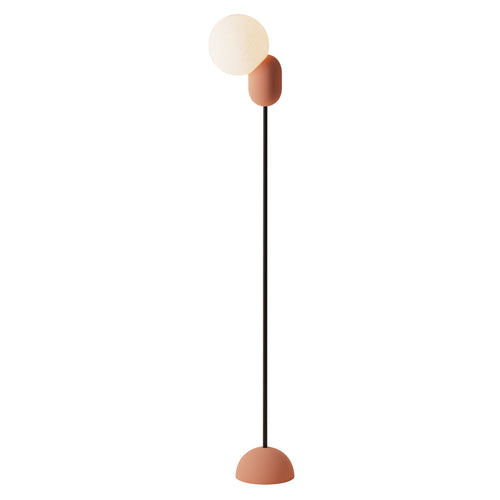 Cantilever Floor Light: Blossom + Black