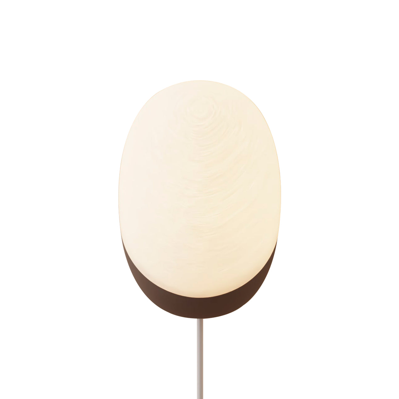 Kobble Wall Light: Smoke