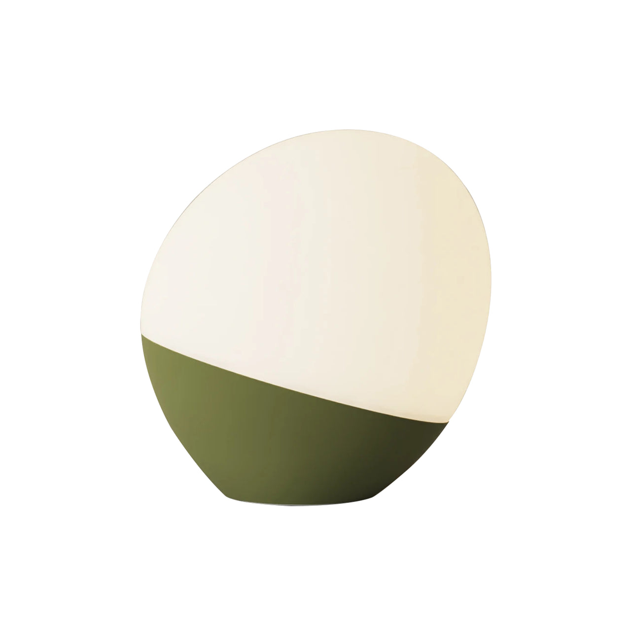 Kobble Table Light: Olive