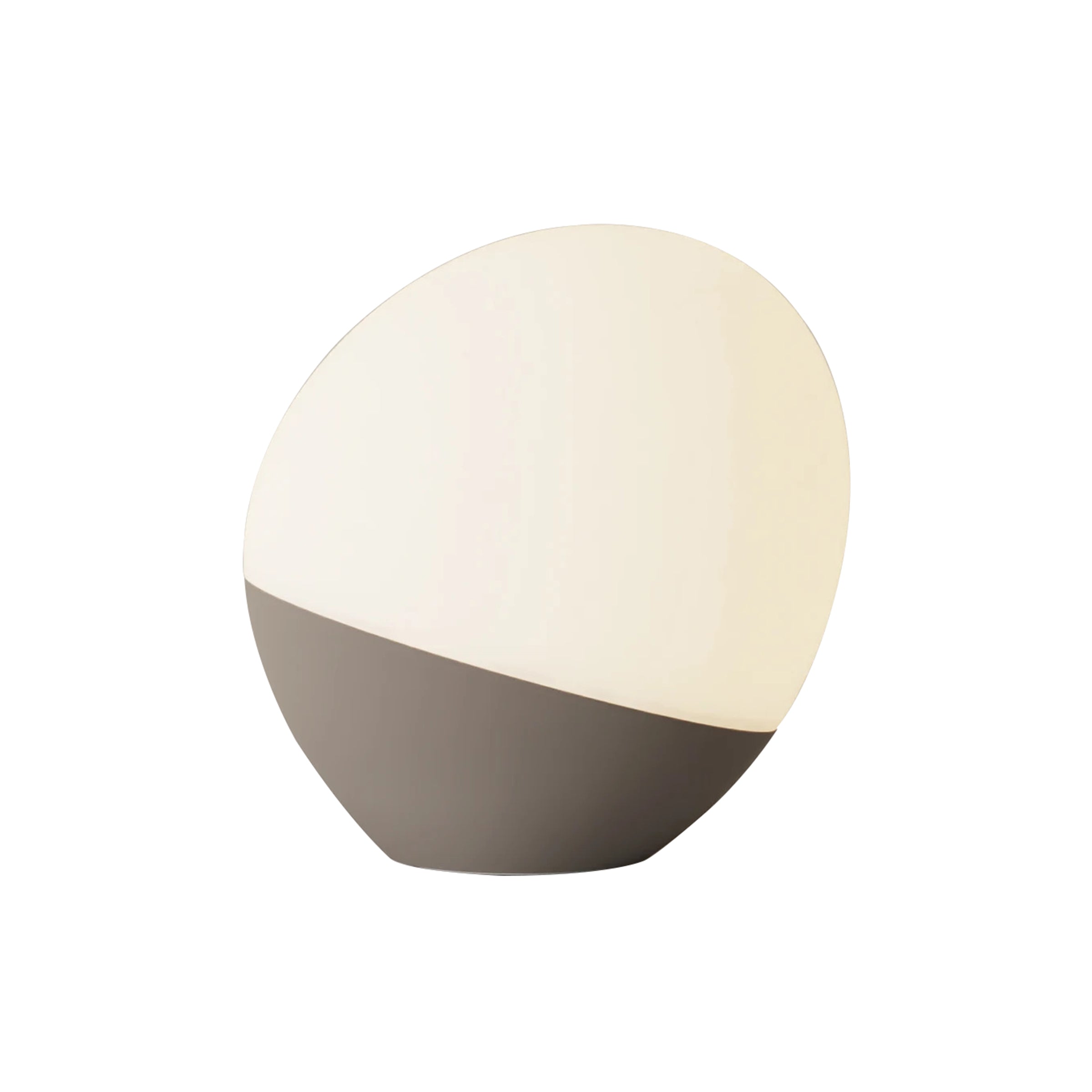 Kobble Table Light: Smoke