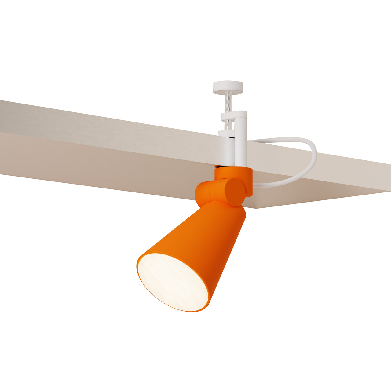 Aim Clamp Light: Persimmon + White