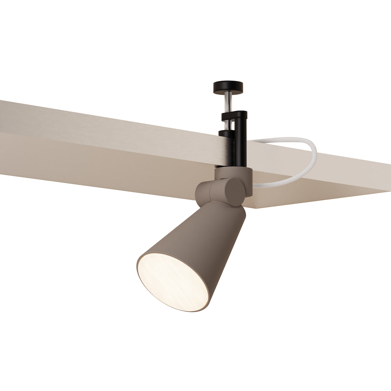 Aim Clamp Light: Smoke + Black