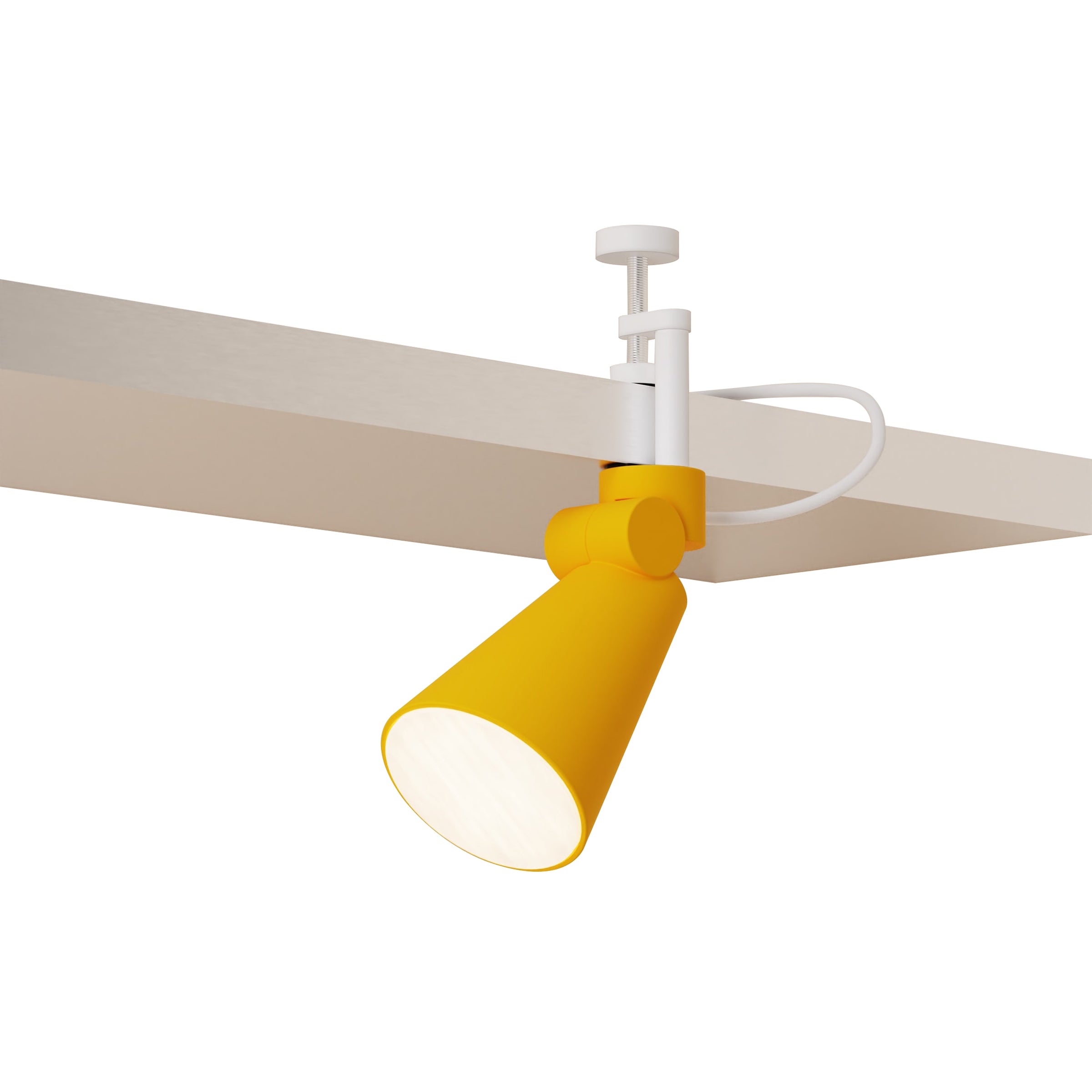 Aim Clamp Light: Sunrise + White
