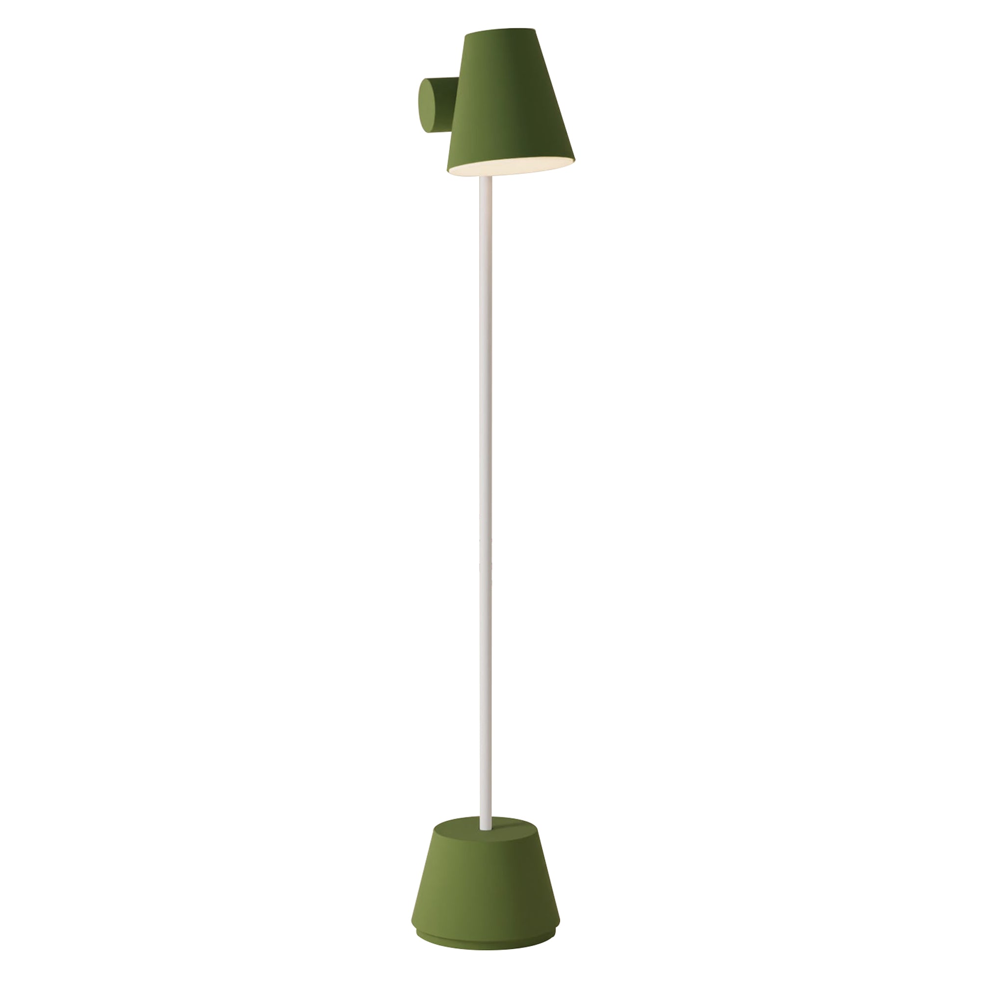 Aim Floor Light: Olive + White