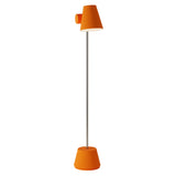 Aim Floor Light: Persimmon + Chrome