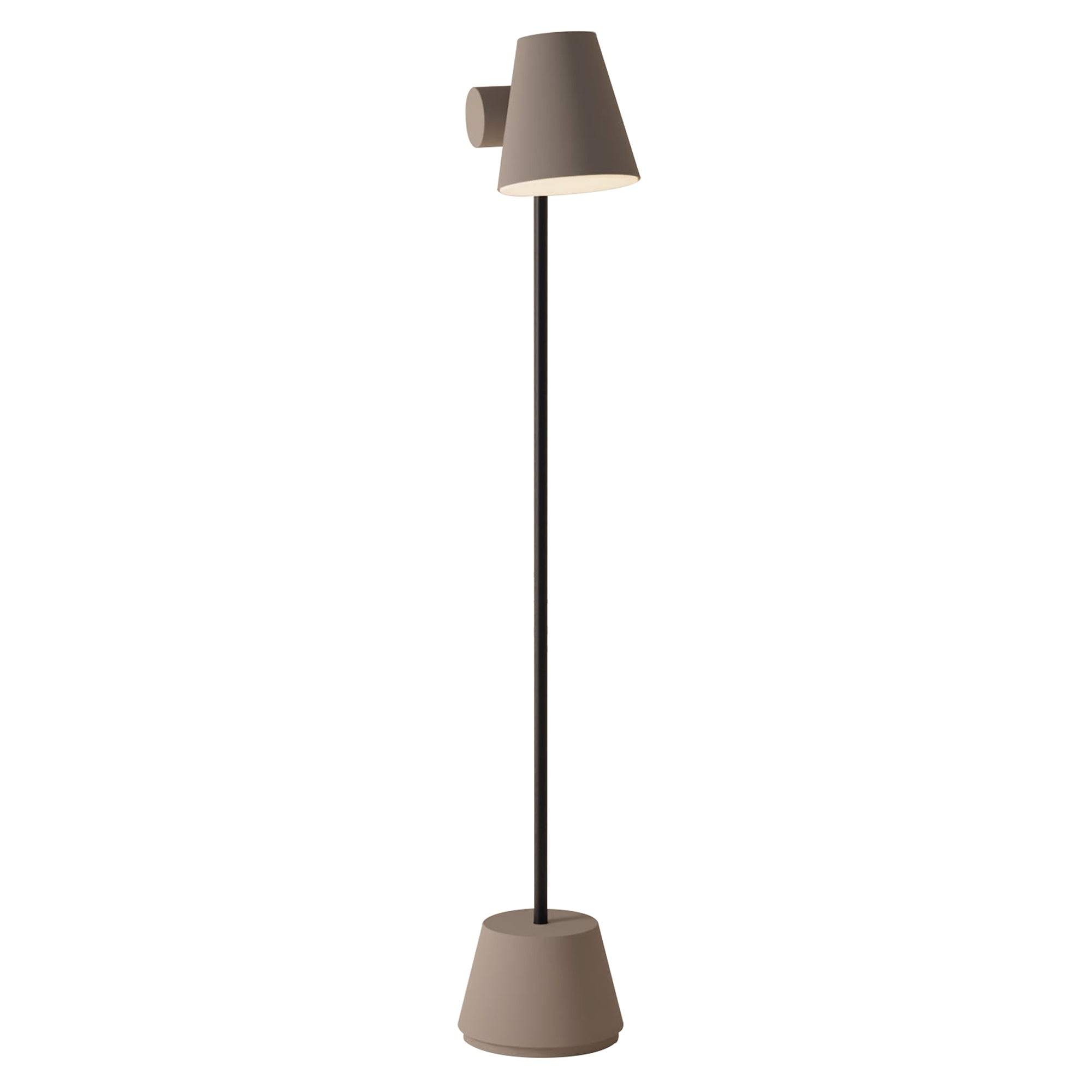 Aim Floor Light: Smoke + Black