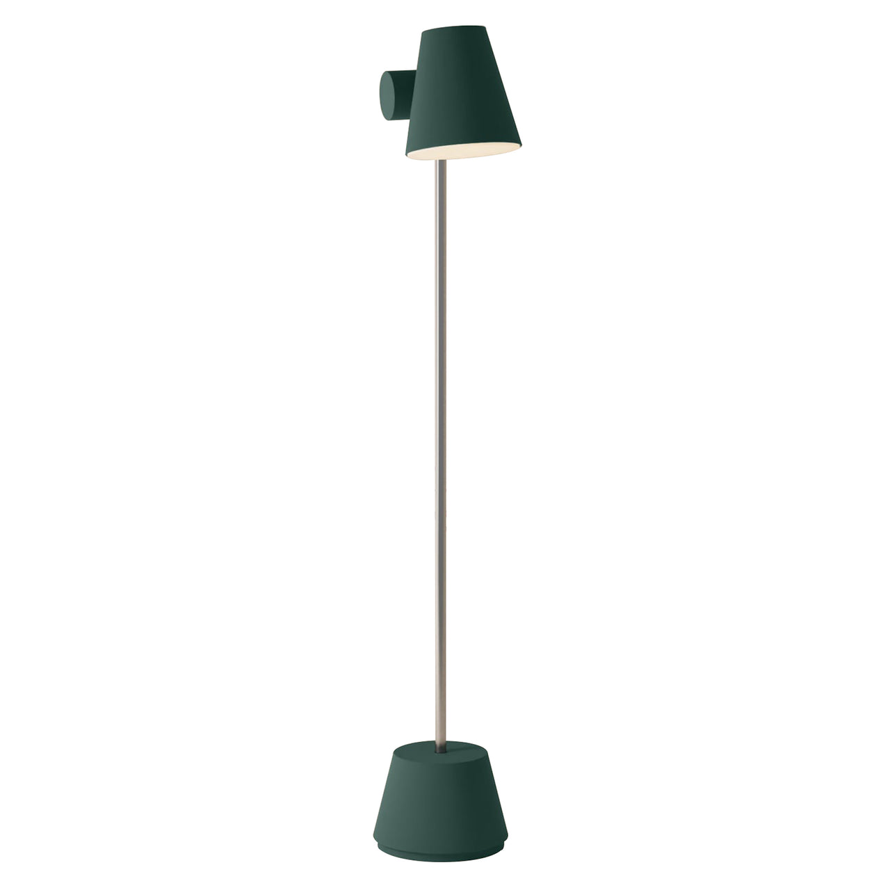 Aim Floor Light: Spruce + Chrome