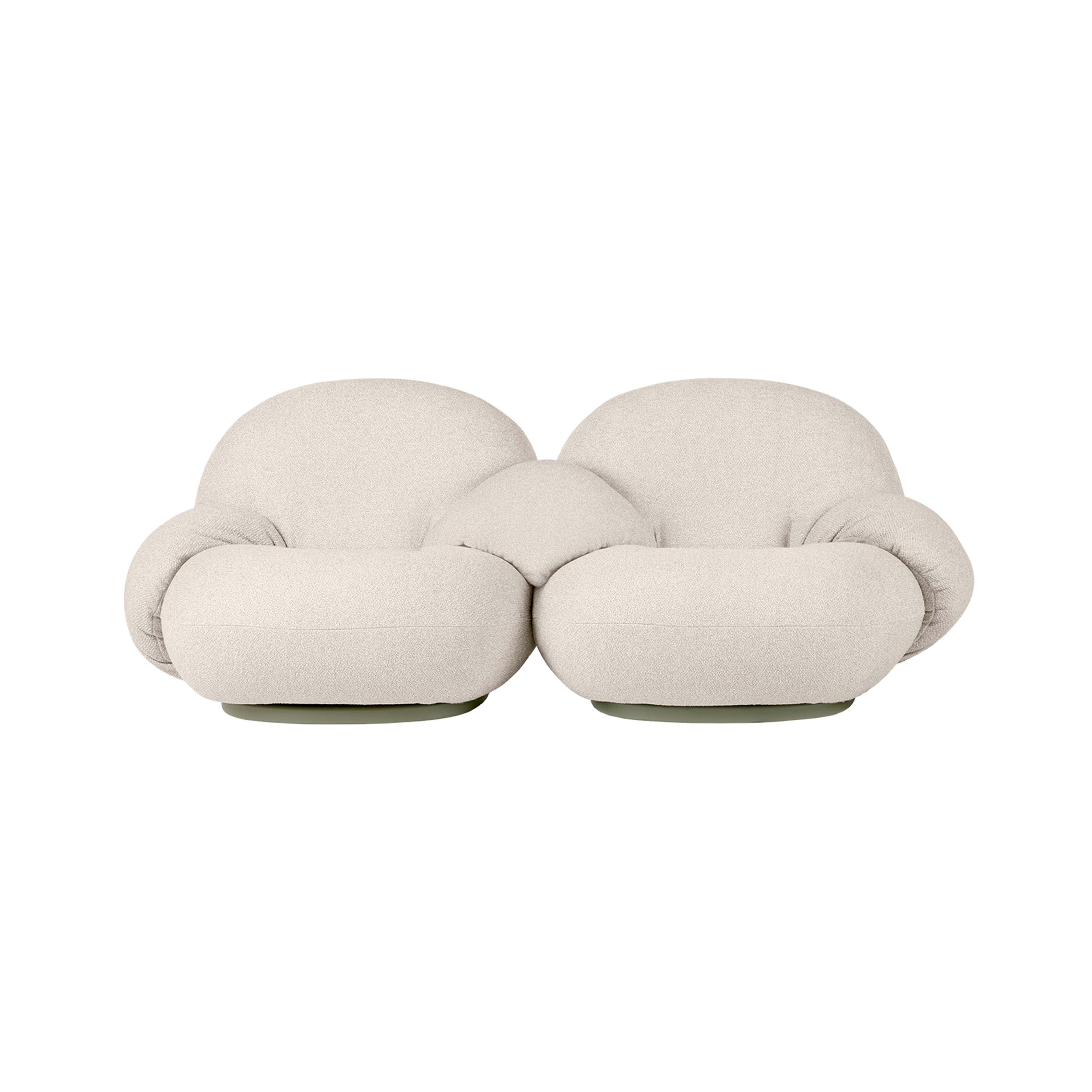 Pacha Sofa: Outdoor + 2 Seater + With Middle Armrest
