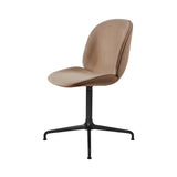 Beetle Meeting Chair: 4-Star Swivel Base + Full Upholstery + Black Matt